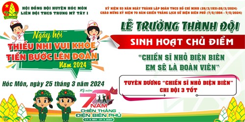 Tuyên dương “Chi đội 3 tốt”