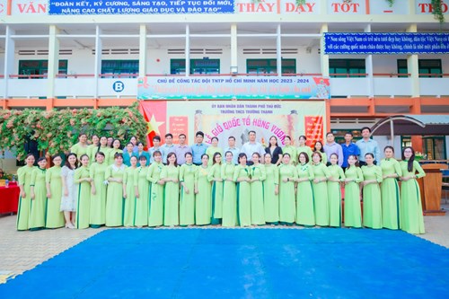 Trường THCS Trường Thạnh tổ chức  GIỖ TỔ HÙNG VƯƠNG 