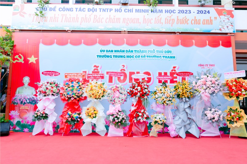 Trường thcs trường thạnh tổ chức   lễ tổng kết  năm học 2023 – 2024 