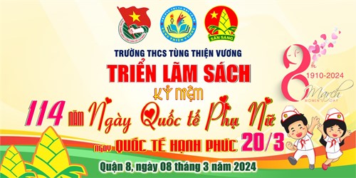 Triển lãm sách kỷ niệm 114 năm ngày quốc tế phụ nữ