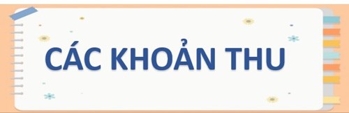 Các khoản thu tháng 10 năm 2024