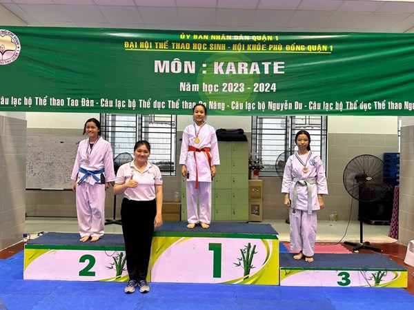 Hội Khoẻ Phù Đổng Cấp Quận 
Môn: Karatedo