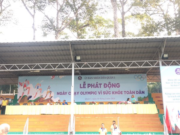 Ngày chạy OLYMPIC vì sức khoẻ toàn dân