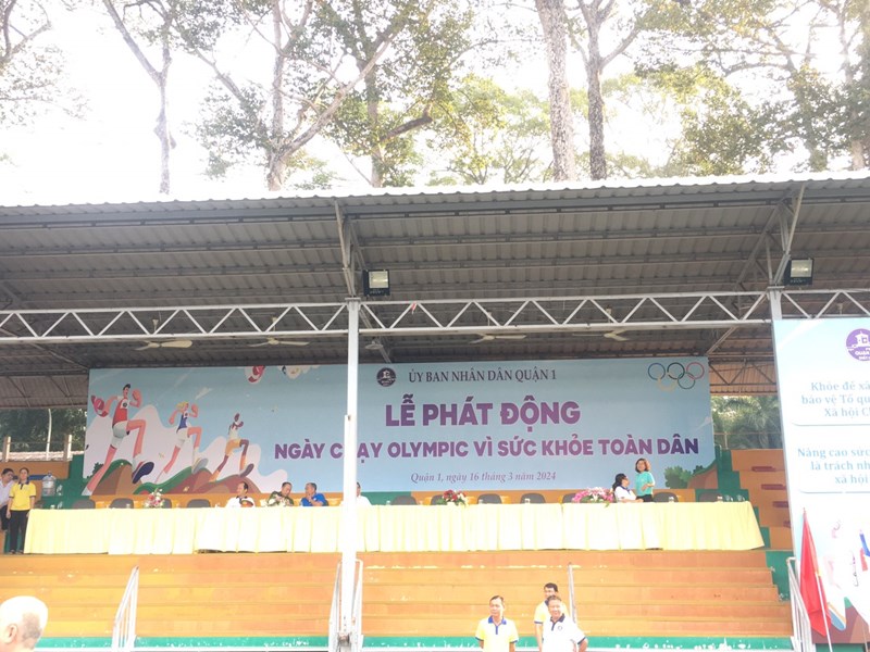 Ngày chạy OLYMPIC vì sức khoẻ toàn dân