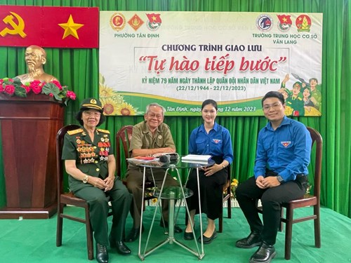 Chương trình “tự hào tiếp bước” kỷ niệm 79 năm ngày thành lập quân đội nhân dân việt nam
