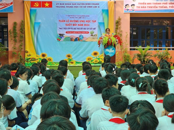 Hưởng ứng Tuần lễ Học tập suốt đời năm học 2024-2025