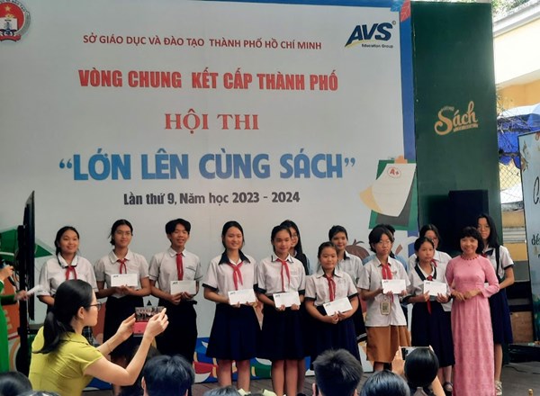 Vòng chung kết cấp Thành phố Hội thi  Lớn lên cùng sách  lần thứ 9, năm học 2023-2024