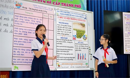 Thao giảng chuyên đề Lịch sử - Địa lí cấp thành phố