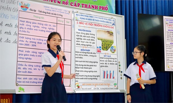 Thao giảng chuyên đề Lịch sử - Địa lí cấp thành phố