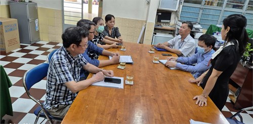 Đón đoàn kiểm tra công tác phòng chống dịch bệnh