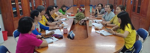 Ban Chấp Hành Công Đoàn họp triển khai kế hoạch chào mừng ngày Quốc tế Phụ Nữ 8.3