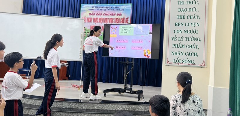 Chuyên đề Toán 8 -  Ứng dụng của định lý Thales trong tam giác 