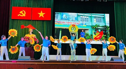 Công đoàn tham gia thi Văn nghệ kỷ niệm 95 năm Ngày thành lập LĐLĐ Việt Nam