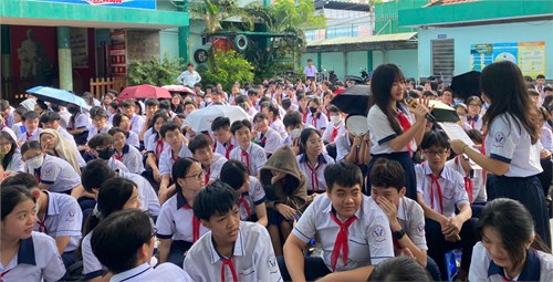 Thực hiện tiết HĐ.TNHN Chủ đề 1: “Tự tạo động lực và ứng phó với áp lực trong cuộc sống”