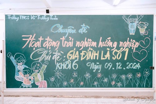 Hoạt động trải nghiệm, hướng nghiệp lớp 6 - Gia đình là số 1