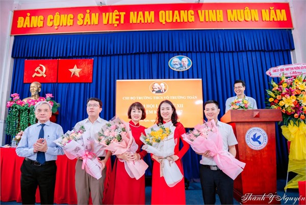 Đại hội Chi bộ trường THCS Võ Trường Toản nhiệm kì 2025-2027