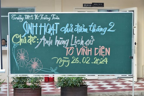 Sinh hoạt chủ điểm tháng 2