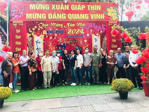 Hội xuân yêu thương - ấm tình khu phố