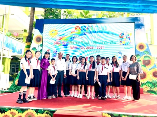 Trường THCS Võ Trường Toản tham dự hội thi   Nét Vẽ Xanh  cấp Quận năm học 2023-2024