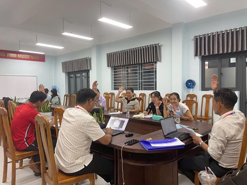 Trường tiểu học – thcs tạ uyên sinh hoạt tổ chuyên môn tự nhiên và tổ xã hội tháng 12 – năm học 2025–2026