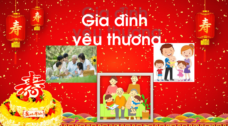 Bài: Gia đình yêu thương