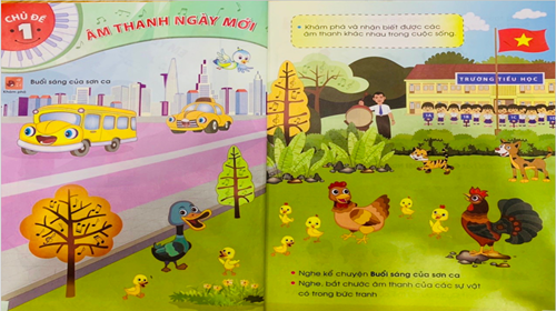 TUẦN 1: Khám phá - Bức tranh câu chuyện: Buổi sáng của sơn ca.