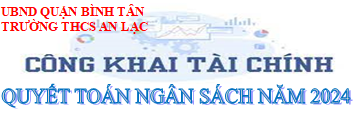 Công bố công khai quyết toán ngân sách năm 2024