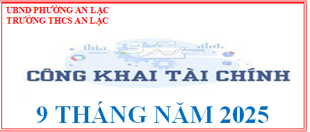 Báo cáo công khai 9 tháng năm 2025