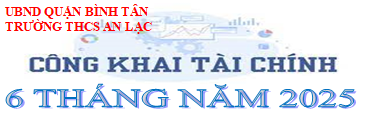 báo cáo công khai tài chính 6 tháng năm 2025