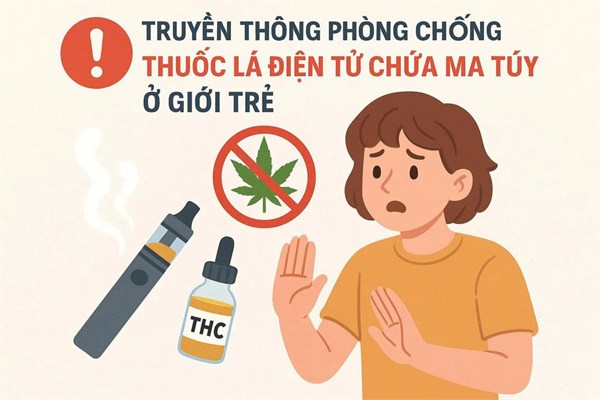 Sáng thứ Hai, ngày 01 tháng 12 năm 2025. Trường THCS An Nhơn tổ chức tuyên truyền Phòng, chống mua bán người; Phòng, chống lừa đảo trên không gian mạng.