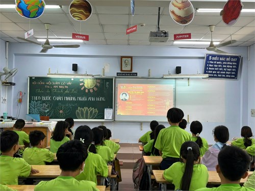 Thiếu nhi thành phố bác - theo bước chân người anh hùng tháng 12/2024.