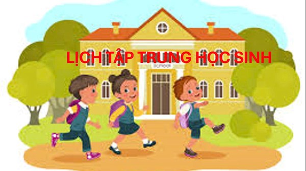 Lịch tập trung học sinh