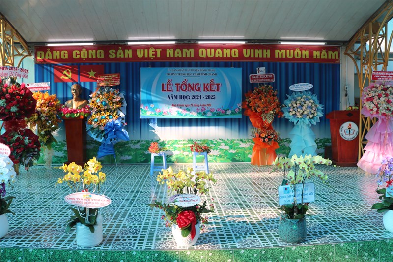 Trường THCS Bình Chánh - Lễ Tổng kết năm học 2024-2025