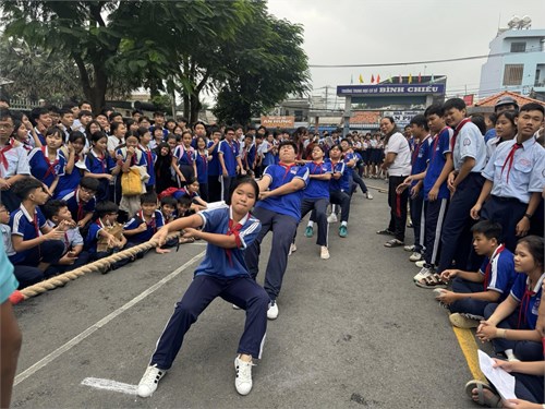 🏆 hoạt động kéo co khối 9 chào mừng 20/11 🏆