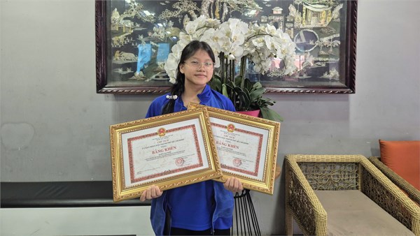 Hứa Gia Nghi – Niềm Tự Hào Của Trường THCS Bình Quới Tây