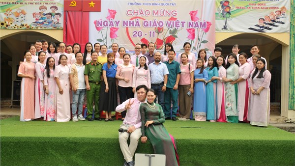 Trường Thcs Bình Quới Tây Long Trọng Tổ Chức Lễ Chào Mừng Ngày Nhà Giáo Việt Nam 20/11/2024