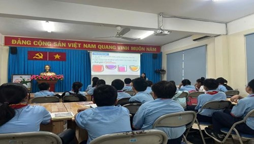 Chăm sóc cuộc sống cá nhân
tiết thao giảng môn hoạt động trải nghiệm hướng nghiệp