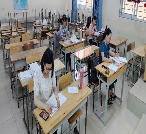 Sinh hoạt chuyên môn của tổ lịch sử - địa lí tháng 1/2025