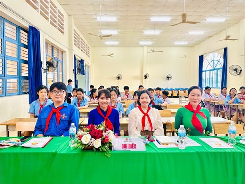 Đại hội liên đội trường thcs bình tân nhiệm kỳ 2025 - 2026