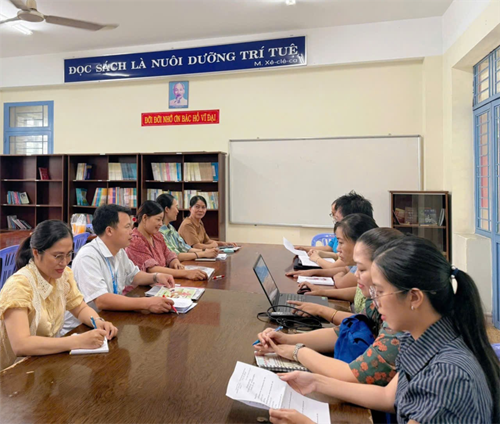 Sinh hoạt chuyên môn tổ ngữ văn tuần 1 tháng 11/2025