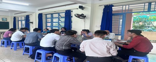 Tổ Khoa học tự nhiên – Trường THCS Bình Tân Họp chuyên môn định kỳ tháng 12