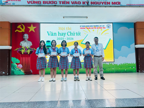 Trường thcs bình tân tổ chức hội thi “văn hay chữ tốt” cấp trường năm học 2025 – 2026