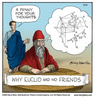 Giai thoại thú vị về những nhà toán học hài hước