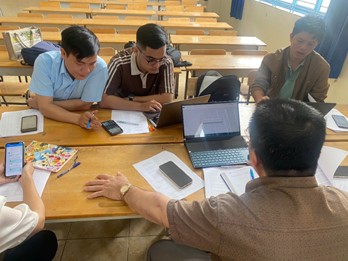 Sinh hoạt chuyên môn lần 1 tháng 2 tổ toán