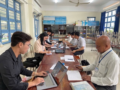 Sinh hoạt chuyên môn tổ khtn tuần 2 tháng 2 - chuẩn bị kiểm tra giữa kì ii