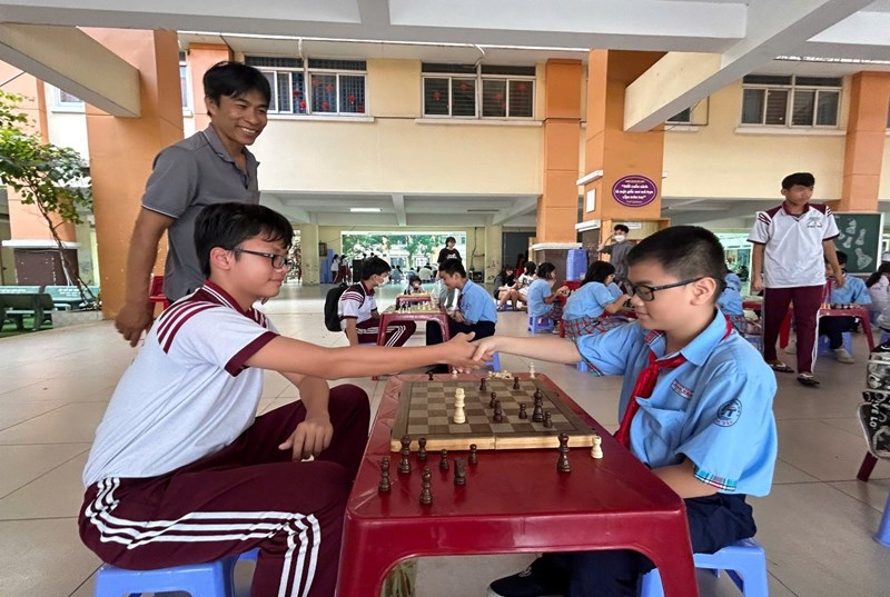 Giải thi đấu cờ vua – cấp trường năm học 2024 – 2025