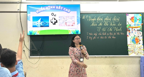 Truyền thông phòng chống biến đổi khí hậu tại thành phố hồ chí minh