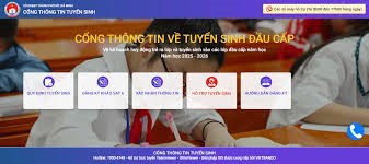 Hướng dẫn đăng ký Tuyển sinh trực tuyến qua hệ thống tuyển sinh đầu cấp TP năm học 2025-2026