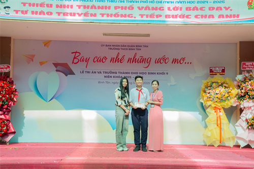 Cảm ơn một chặng đường yêu thương
vì sự trưởng thành của ngày hôm nay