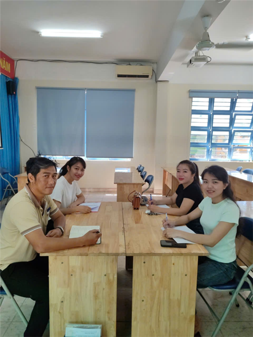 Sinh hoạt chuyên môn tổ nghệ thuật lần 2 tháng 08